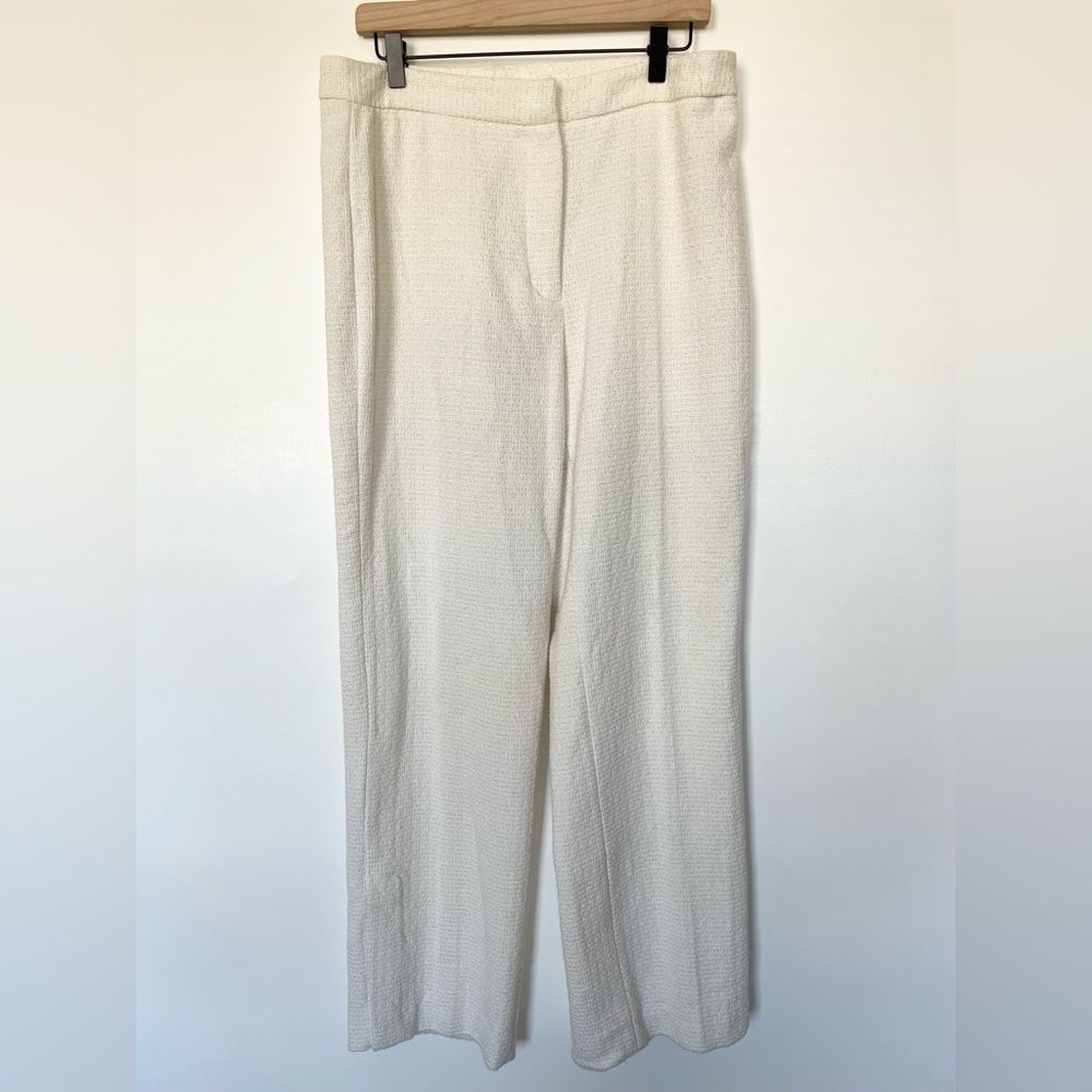 ZARA SS24 METALLIC THREAD TEXTURED PANTS 2529/122 018/002 - Picture 3 of 13